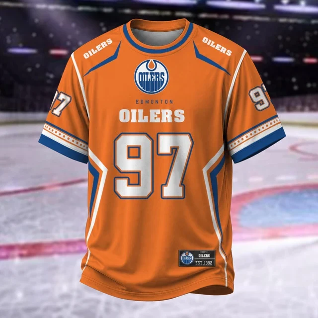 Limited Edition – Customized NHL Edmonton Oilers T-Shirt, Hoodie, Zip Hoodie - Image 2