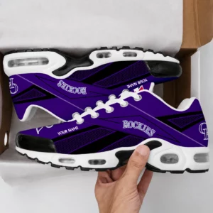 Limited Edition – Customized MLB Colorado Rockies Air Max Plus Sneakers