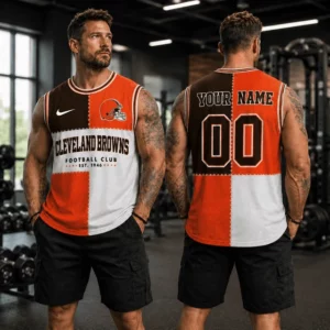 Limited Edition – Customized NFL Cleveland Browns Men’s Gym Shirt