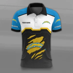 Limited Edition – Customized NFL Los Angeles Chargers Polo Shirt