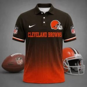 Limited Edition – Customized NFL Cleveland Browns Polo Shirt