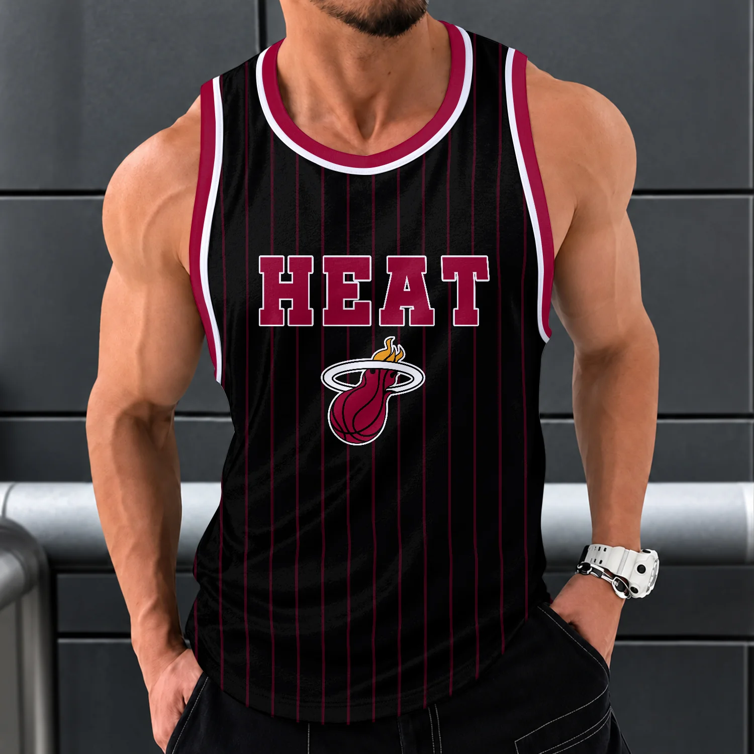 Limited Edition – Customized NBA Miami Heat Unisex Tank Top