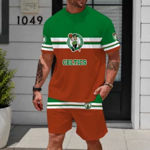 Limited Edition – Customized NBA Boston Celtics Unisex T-Shirt & Shorts Set