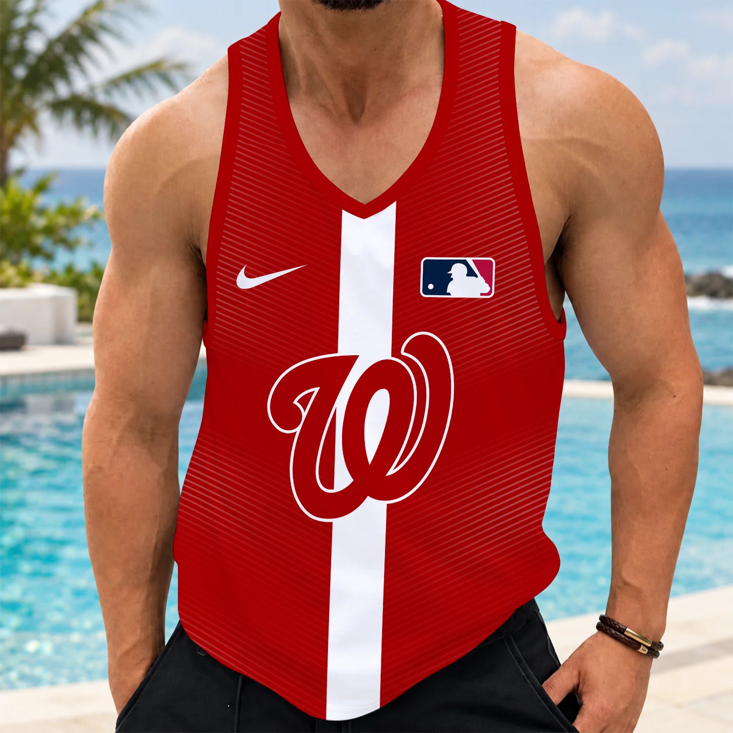 Limited Edition – Customized MLB Washington Nationals Unisex Tank Top