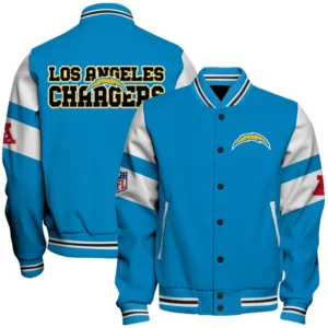 Limited Edition – Customized NFL Los Angeles Chargers Satin Varsity & Baseball Jacket