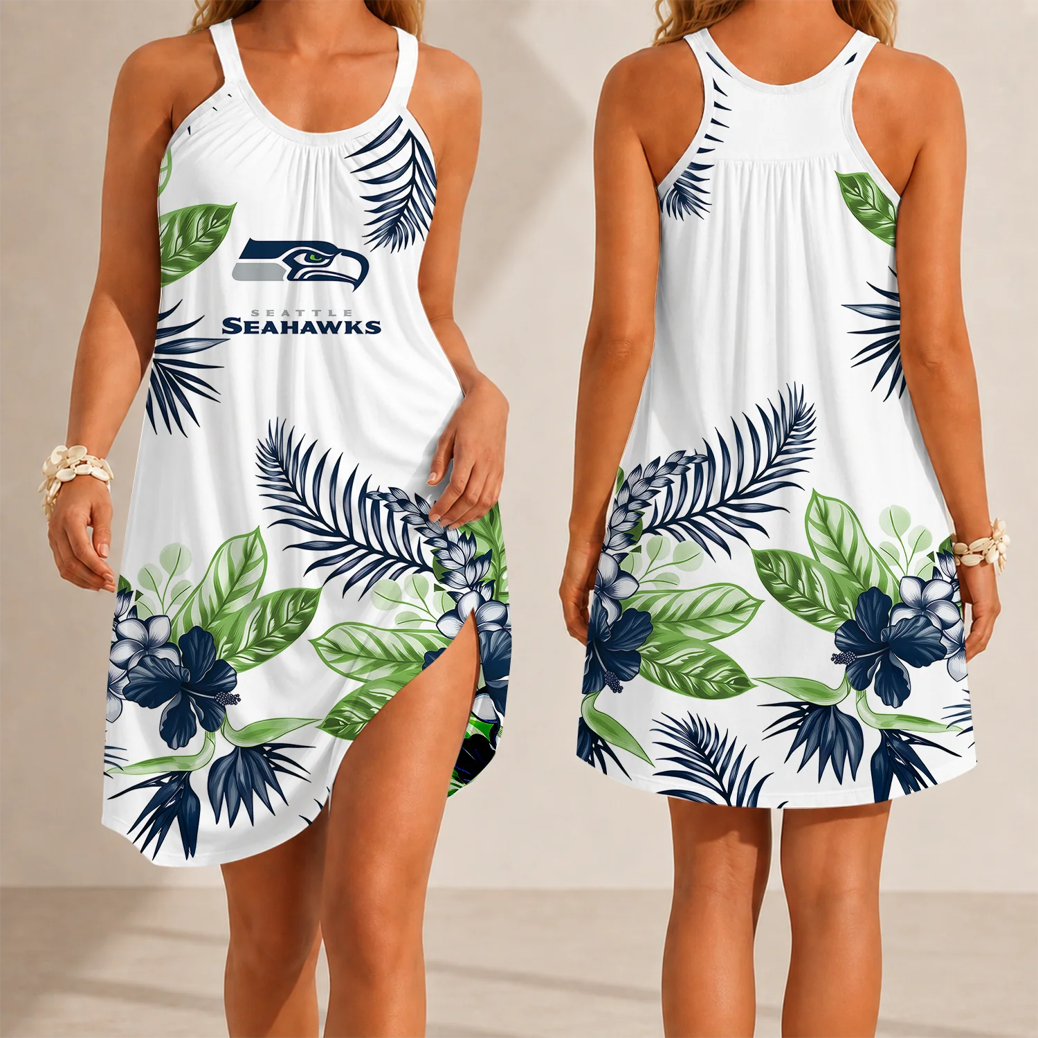 Limited Edition – Customized NFL Seattle Seahawks Camisole Dress