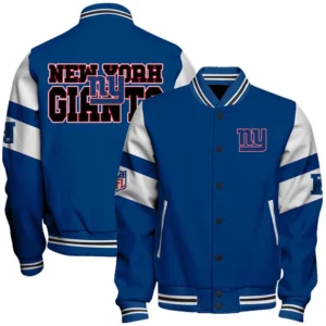 Limited Edition – Customized NFL New York Giants Satin Varsity & Baseball Jacket