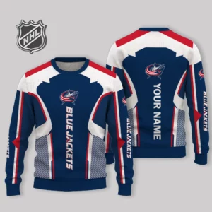 Limited Edition – Customized NHL Columbus Blue Jackets Ugly Sweater