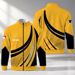 Limited Edition – Customized MLB Pittsburgh Pirates Stand Collar Jacket