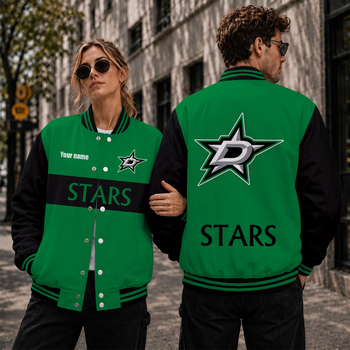Limited Edition – Customized NHL Dallas Stars Satin Varsity Jacket & Baseball Jacket