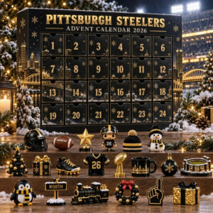 Pittsburgh Steelers Advent Calendar 2026 Steelers Collectible Christmas Ornaments