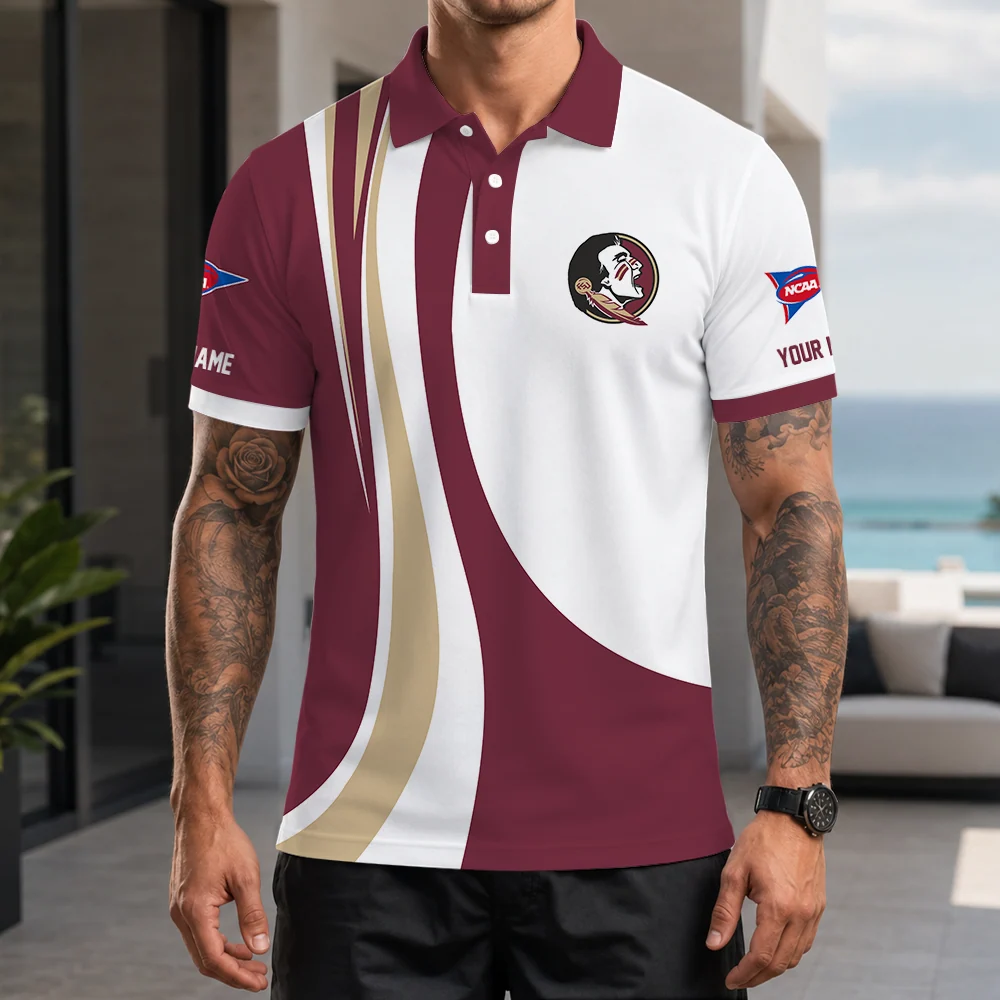 Limited Edition – Customized NCAA Florida State Seminoles Polo Shirt