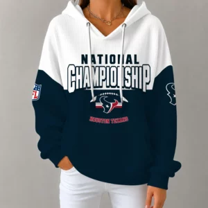 Limited Edition – Customized NFL Houston Texans Ribbed Hoodie & Sweatshirt
