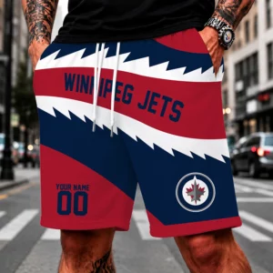 Limited Edition – Customized NHL Winnipeg Jets Short Pants