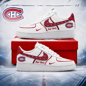 Limited Edition – Customized NHL Montreal Canadiens Af1 Shoes