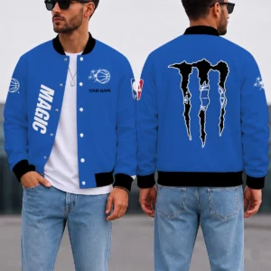 Limited Edition – Customized NBA Orlando Magic Baseball Jacket, Satin Varsity Jacket