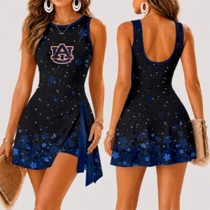 Limited Edition – Customized NCAA Auburn Tigers Women’s Summer Skort Dress