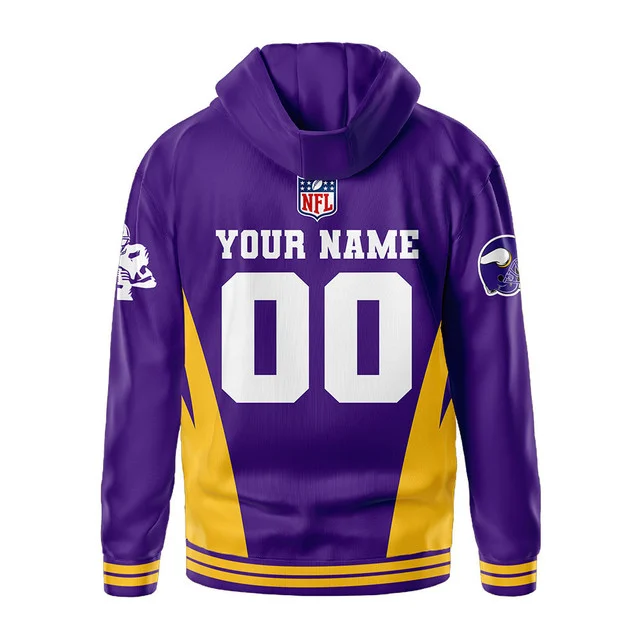 Limited Edition – Customized NFL Minnesota Vikings T-Shirt, Hoodie, Zip Hoodie - Image 3