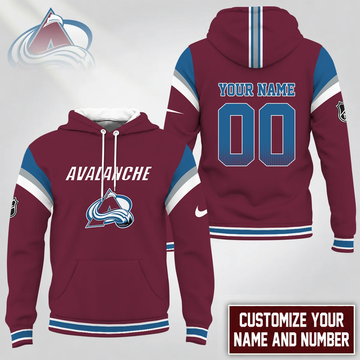 Limited Edition – Customized NHL Colorado Avalanche T-Shirt, Hoodie, Zip Hoodie