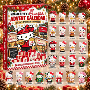 Hello Kitty x Chick-Fil-A Advent Calendar Christmas Countdown Decor Gift Guide