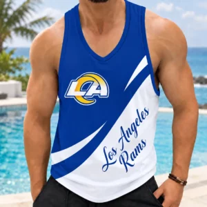 Limited Edition – Customized NFL Los Angeles Rams Men’s Tank Top