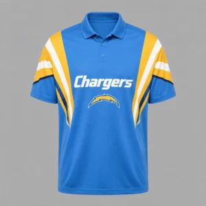Limited Edition – Customized NFL Los Angeles Chargers Polo Shirt