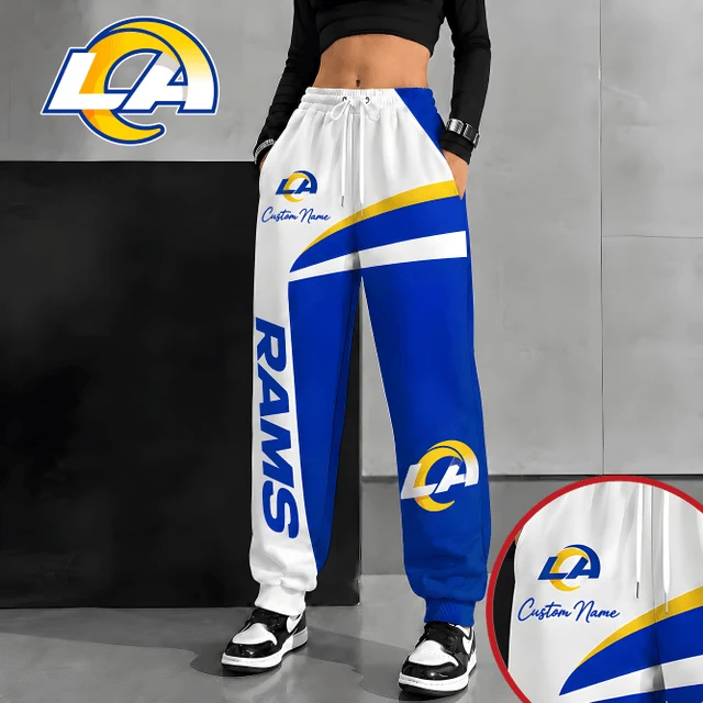 Limited Edition – Customized NFL Los Angeles Rams Sweatpants