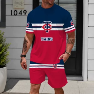 Limited Edition – Customized MLB Minnesota Twins Unisex T-Shirt & Shorts Set