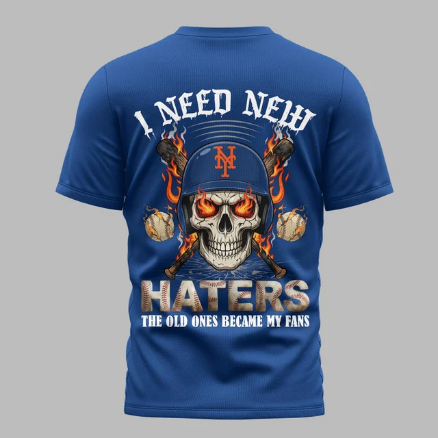 Limited Edition – Customized MLB New York Mets Muticolor T-Shirt - Image 6