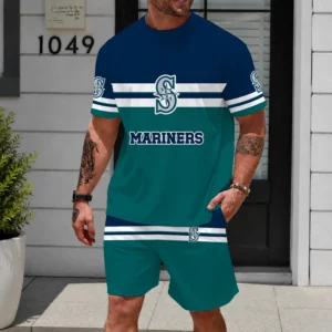 Limited Edition – Customized MLB Seattle Mariners Unisex T-Shirt & Shorts Set