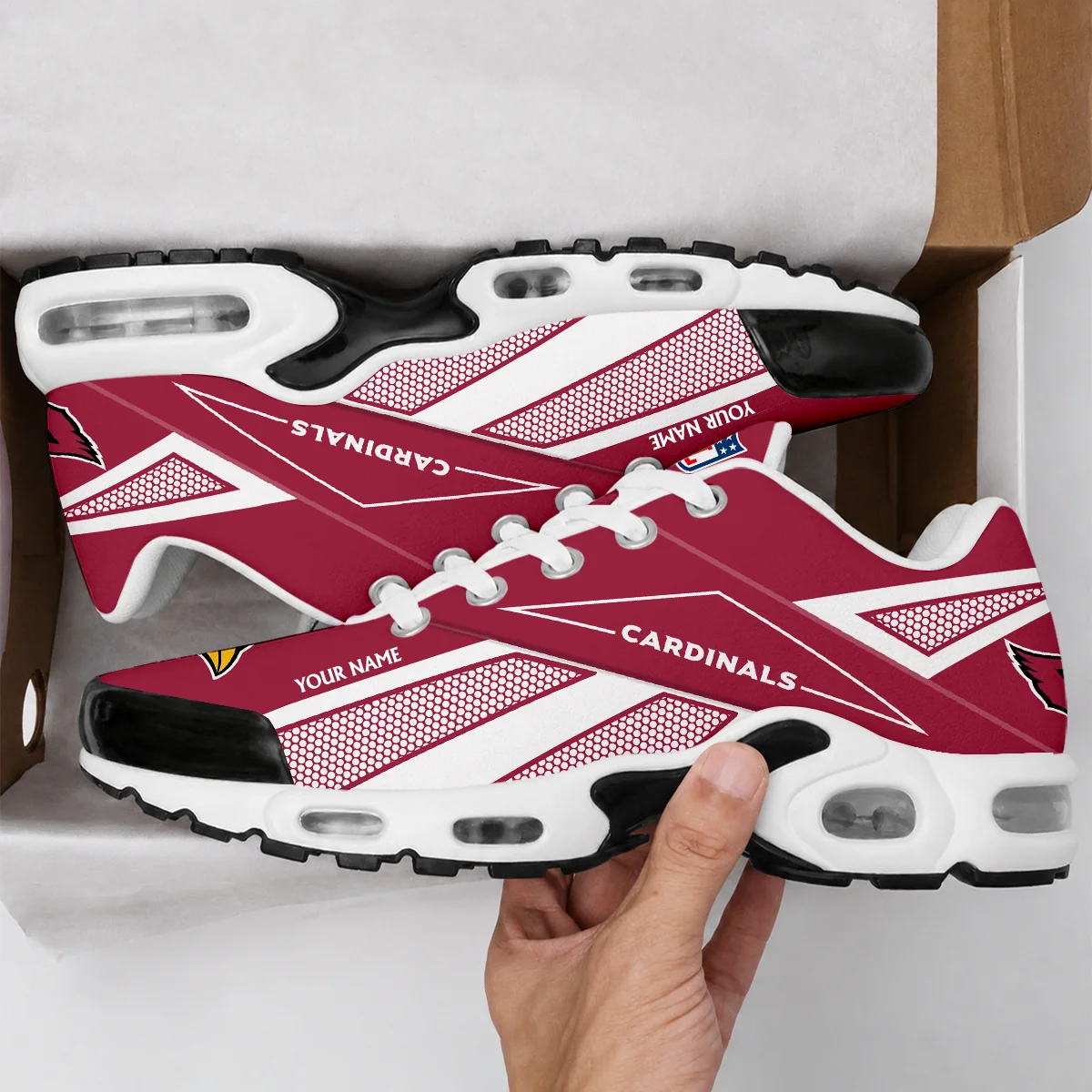 Limited Edition – Customized NFL Arizona Cardinals Air Max Plus Sneakers