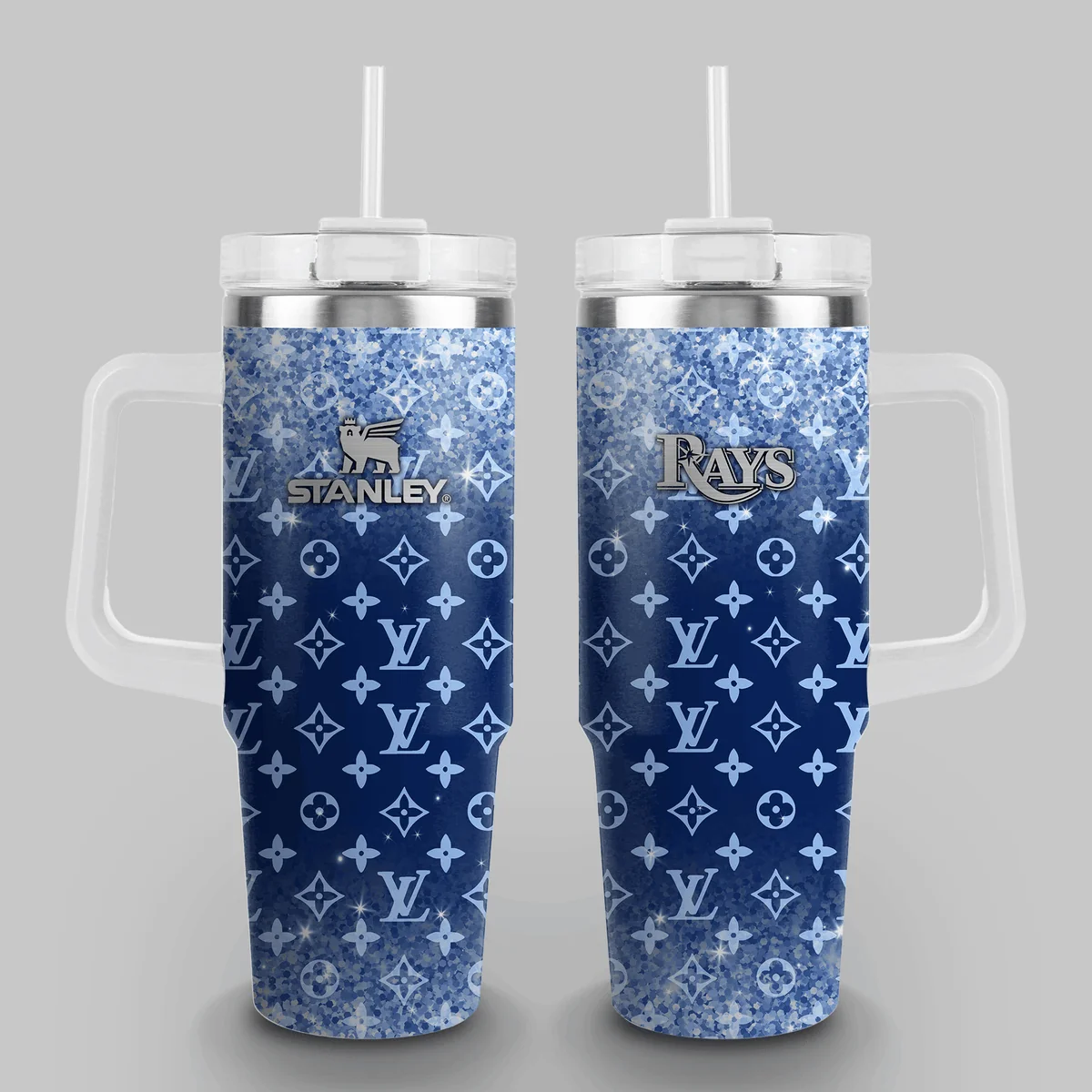 Limited Edition – Customized MLB Tampa Bay Rays 40Oz Tumbler
