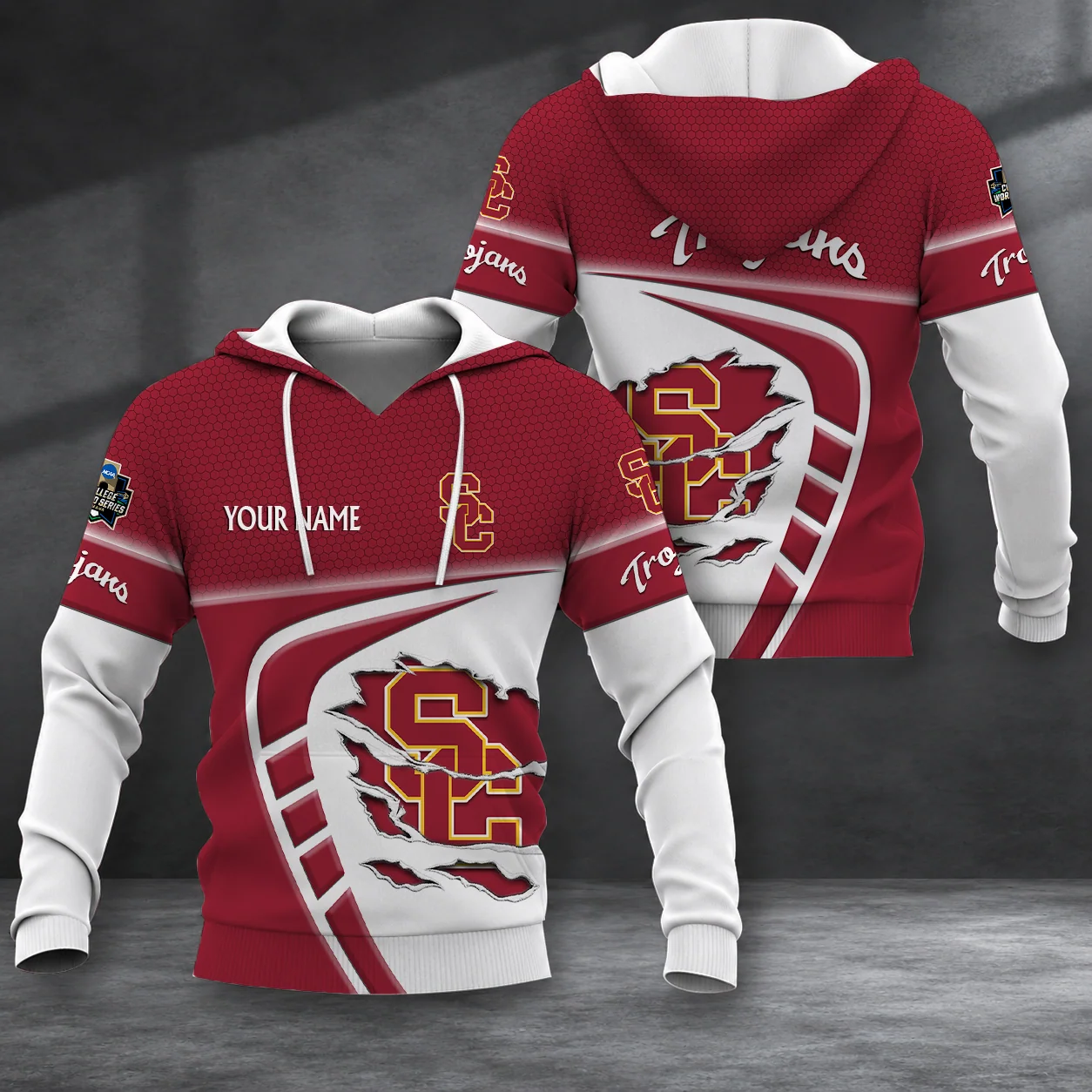 Limited Edition – Customized NCAA Usc Trojans T-Shirt, Polo Shirt, Zip Polo Shirt, Sweatshirt, Hoodie & Zip Hoodie