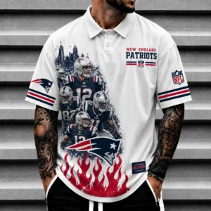 Limited Edition – Customized NFL New England Patriots Polo Shirt