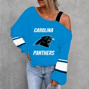 Limited Edition – Customized NFL Carolina Panthers Drop Shoulder Sweatshirt