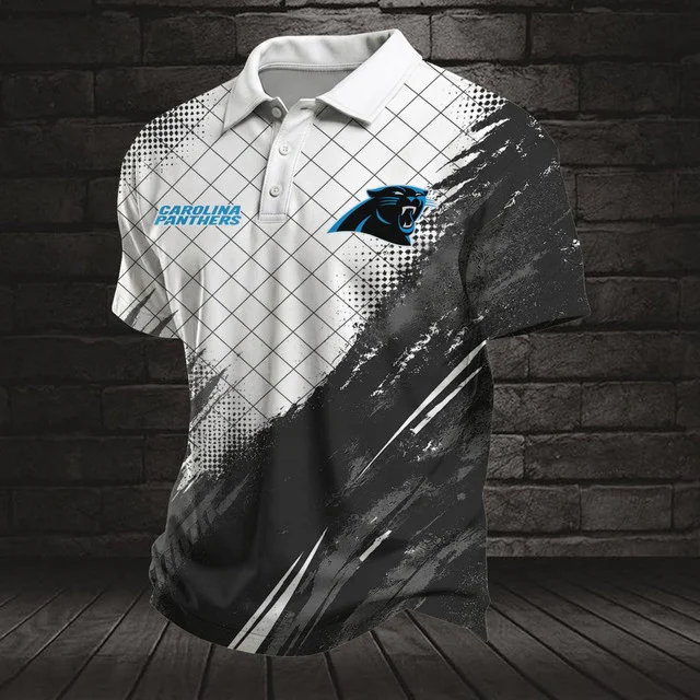 Limited Edition – Customized NFL Carolina Panthers Polo Shirt