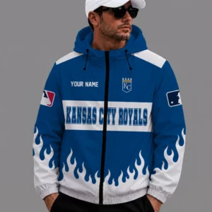 Limited Edition – Customized MLB Kansas City Royals Windbreaker Jacket