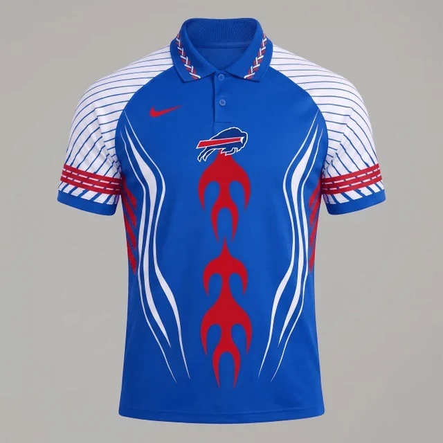 Limited Edition – Customized NFL Buffalo Bills Polo Shirt