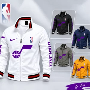 Limited Edition – Customized NBA Utah Jazz Multicolor Men’s Casual Jacket