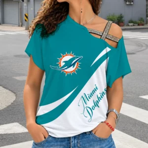 Limited Edition – Customized NFL Miami Dolphins Shoulder Shirt