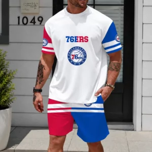 Limited Edition – Customized NBA Philadelphia 76Ers Unisex T-Shirt & Shorts Set