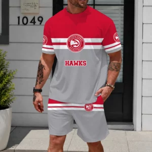 Limited Edition – Customized NBA Atlanta Hawks Unisex T-Shirt & Shorts Set