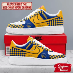 Limited Edition – Customized NBA Golden State Warriors Af1 Sneakers