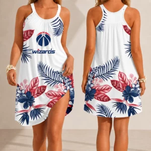 Limited Edition – Customized NBA Washington Wizards Camisole Dress