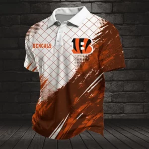 Limited Edition – Customized NFL Cincinnati Bengals Polo Shirt