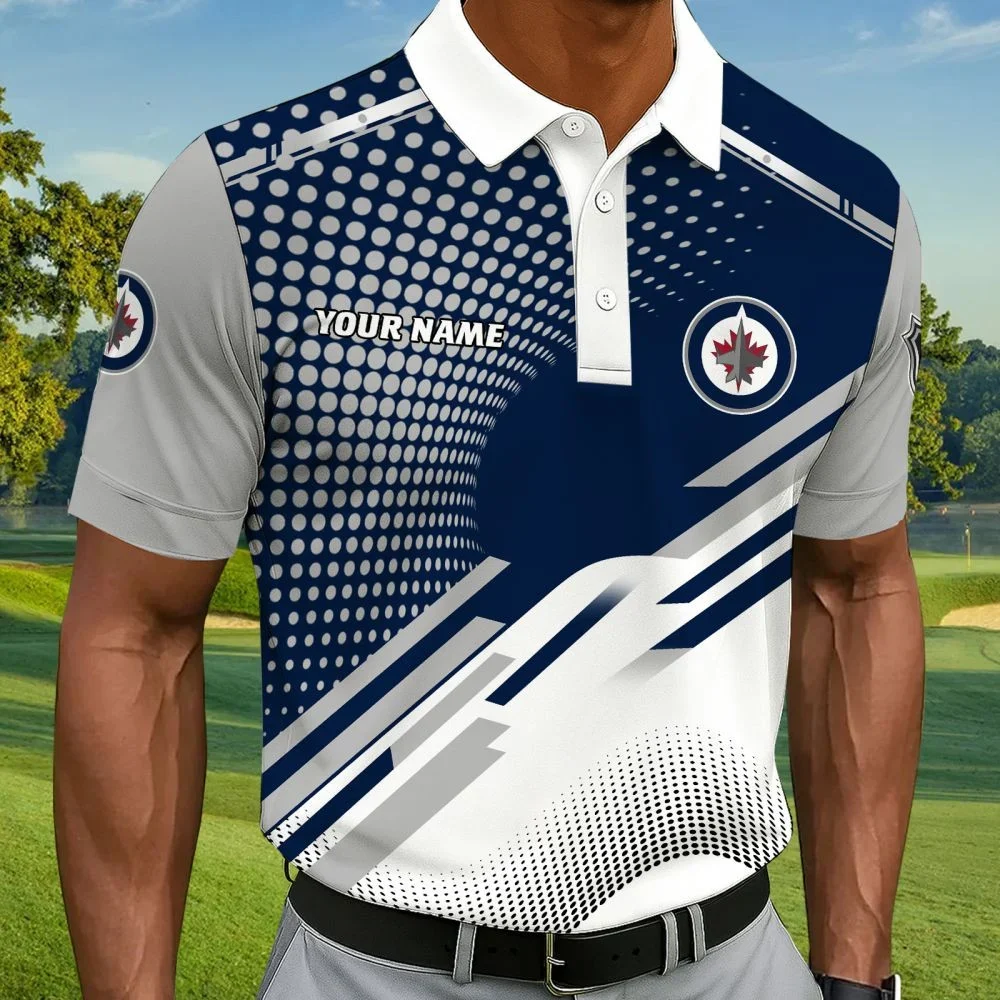 Limited Edition – Customized NHL Winnipeg Jets Polo Shirt