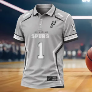 Limited Edition – Customized NBA San Antonio Spurs Polo Shirt
