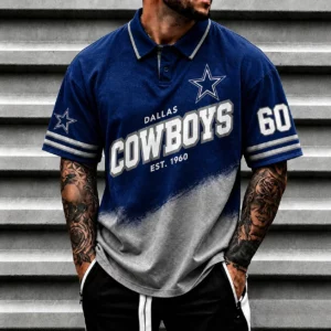 Limited Edition – Customized NFL Dallas Cowboys Polo Shirt