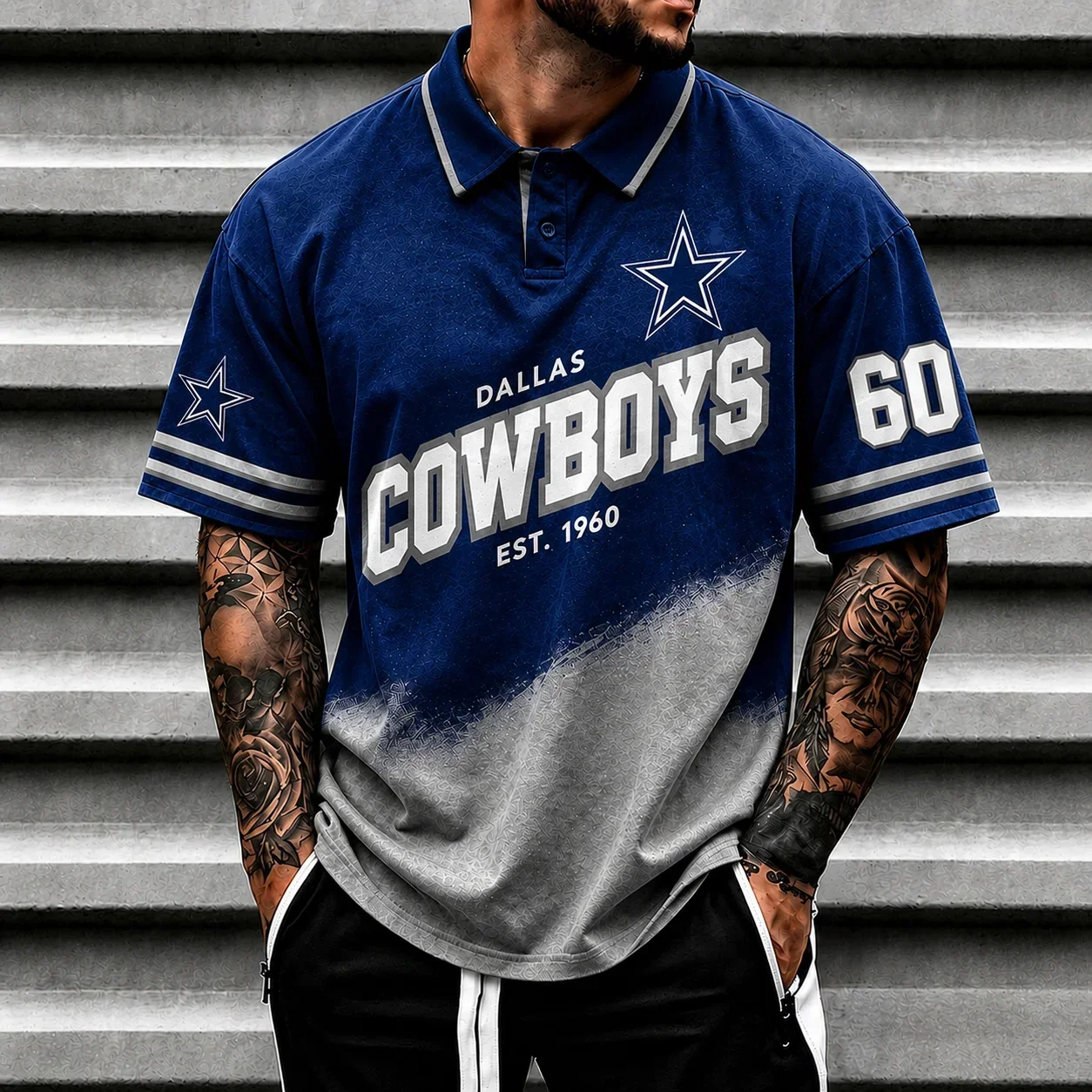 Limited Edition – Customized NFL Dallas Cowboys Polo Shirt