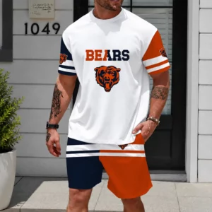 Limited Edition -customized NFL Chicago Bears Unisex T-Shirt & Shorts Set